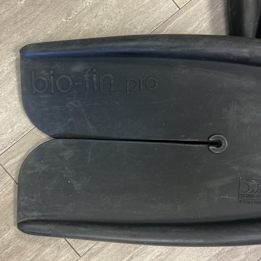 Black Scuba Split Fins‎ Apollo Size M - Picture 7 of 9